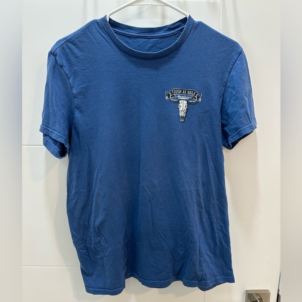 CAVENDERS “Tough as Nails” Blue T-Shirt